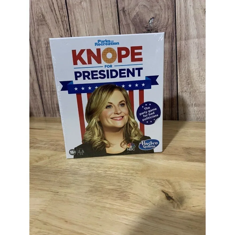Parks and Recreation Knope for President Party Game for Bad Politicians.